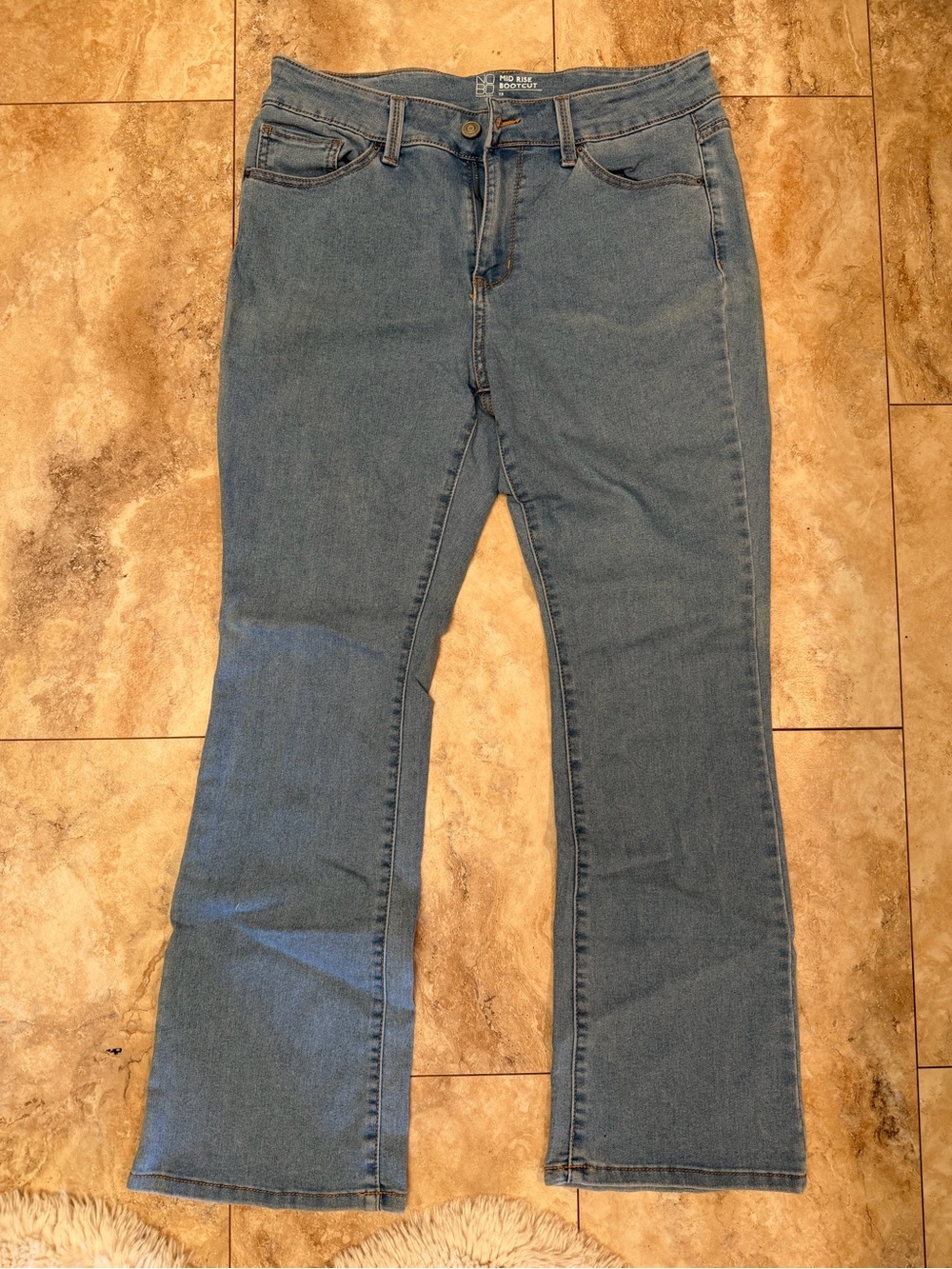 NOBO Light Blue Flare Jeans